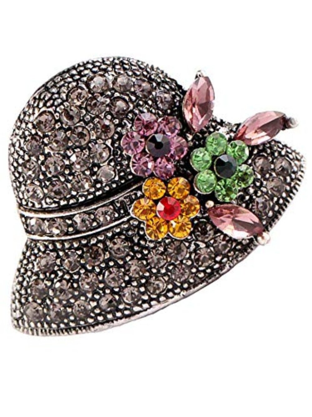 New - Rhinestone Brooch Pins for Women Hat‎ Jewelry Brooch Pins Durable
